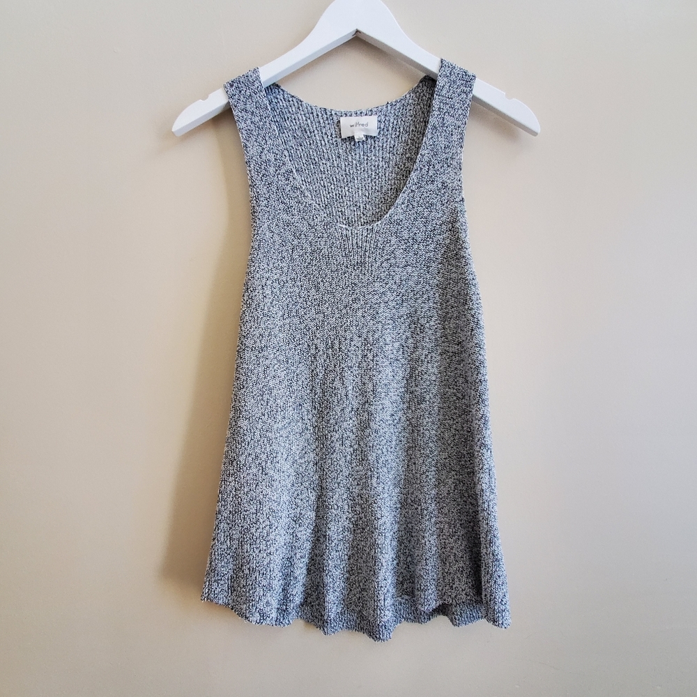 Wilfred ribbed tank top large